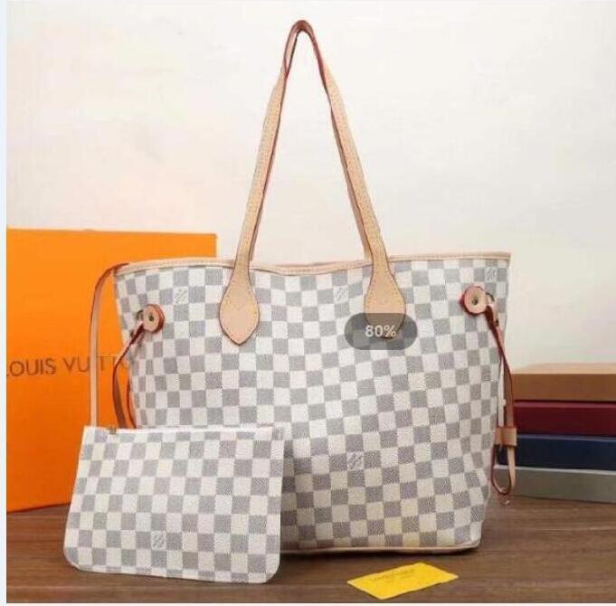 

LVLOUISVITTON VUTTON Women Handbags Presbyopia Checkerboard Two-in-One Handbag + Wallets Large-Capacity Shopping