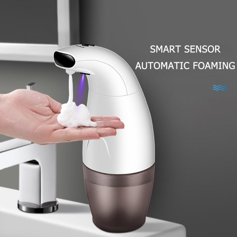 

Touchless ABS Hand Washing Dispensers For Kitchen Bathroom Intelligent Automatic Liquid Soap Dispenser Induction Foaming