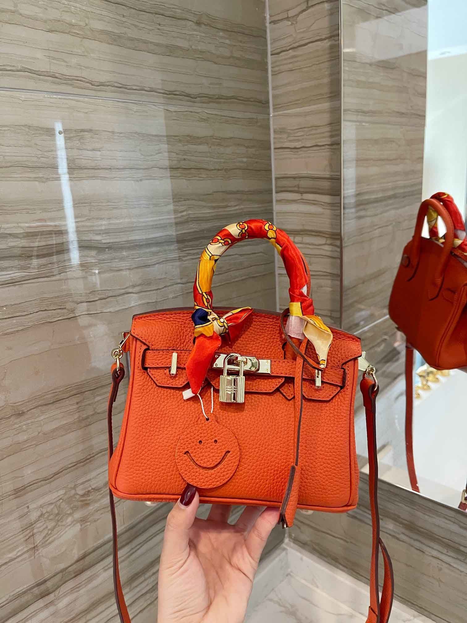 

Luxury Designers Bags Brand Bag Handbags Top Quality Herme Women's Chain Gold Silver Buckle Leather One-shoulder Messenger Zmm, 03