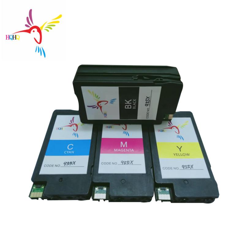 

955XL 4color Compatible Ink Cartridge For OfficeJet Pro 7740 8730 8210 8720 8710 Printer 955 Cartridges