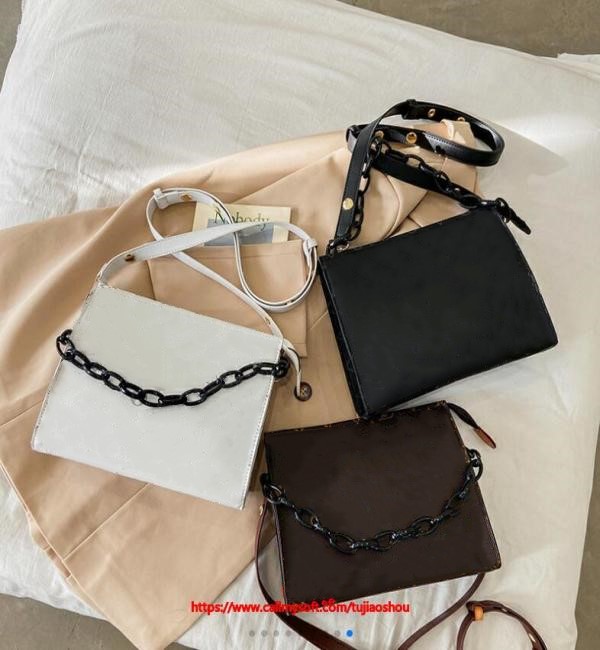 

2022 Clutchs For Women Leather Chain Shoulder Bag Luxurys Designers Handbags Fashion Evening Clutch Purse Tote, Shipping