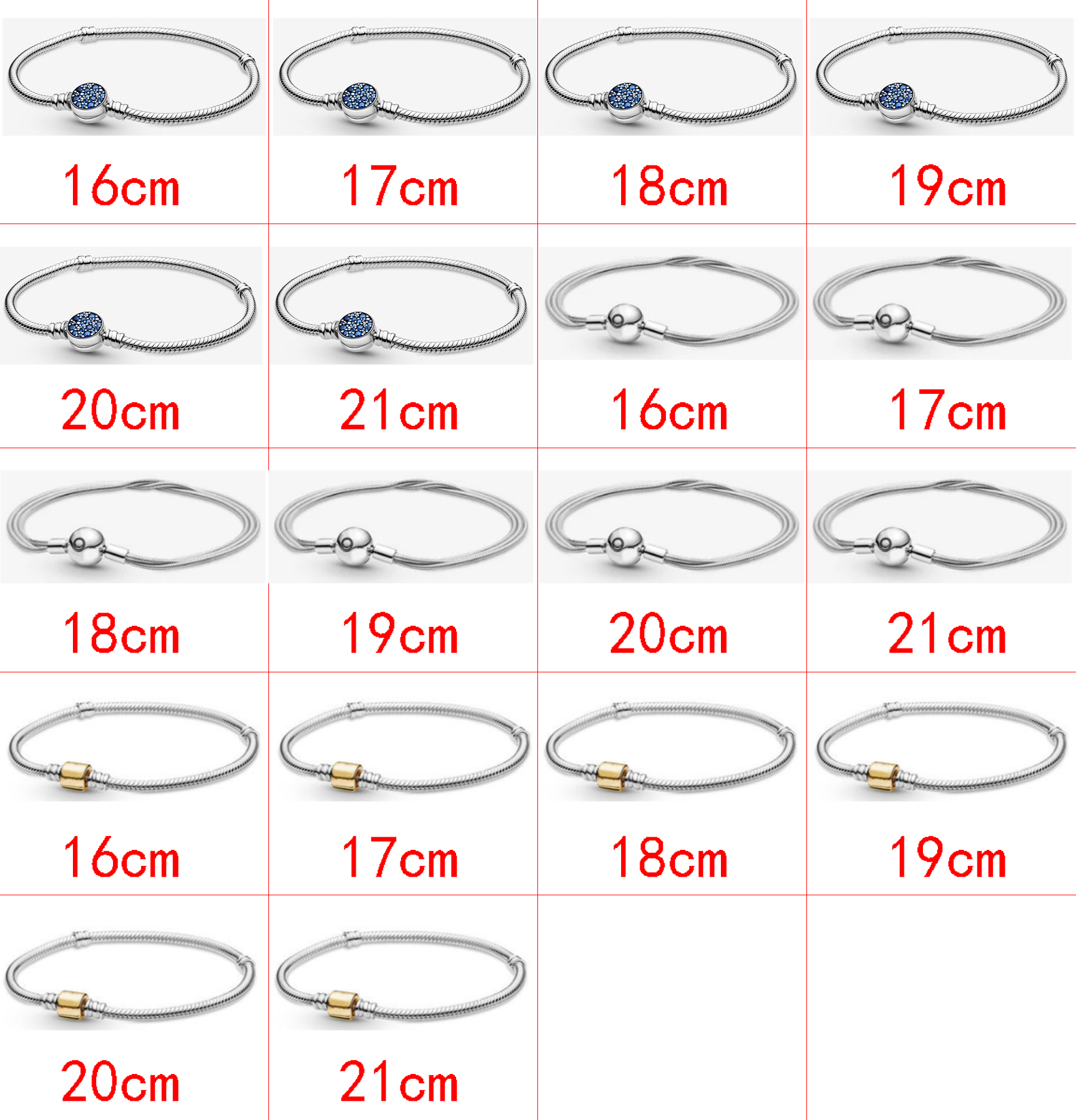 

2021 new style 925 sterling silver fashion wild DIY cartoon trend simple and creative basic chain bracelet jewelry factory direct sales