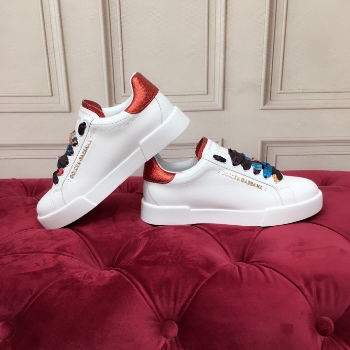 

Fashion Best Top Quality real leather Handmade Multicolor Gradient Technical sneakers women famous shoes Trainers size35-45, 03