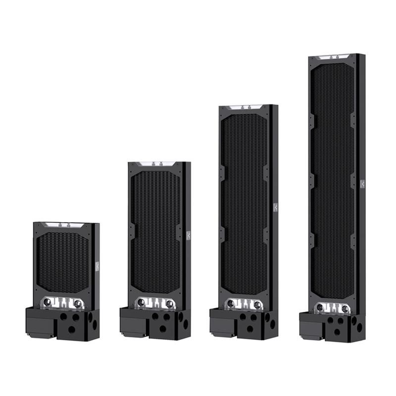 

Fans & Coolings Granzon Integrated AIO Pump Radiator Combo 30mm Thickness Copper Computer Water Coolant Heatsink GZMN 120/240/360/480mm