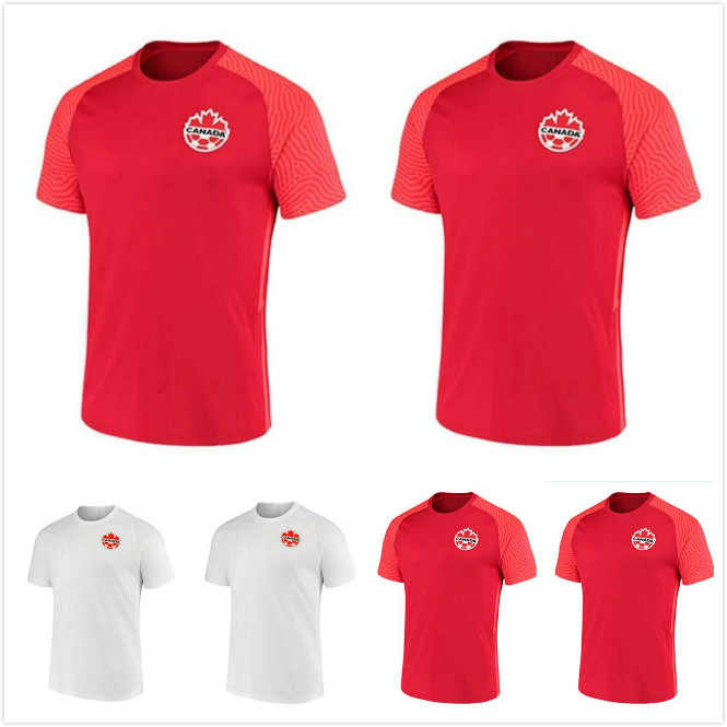 

21/22 Canada Soccer Jerseys national team Home Away Kits 2021 DAVIES DAVID LARIN CAVALLINI LARYEA MILLAR HOILETT 2022 The Lates Men jersey football shirts S-2XL, Red