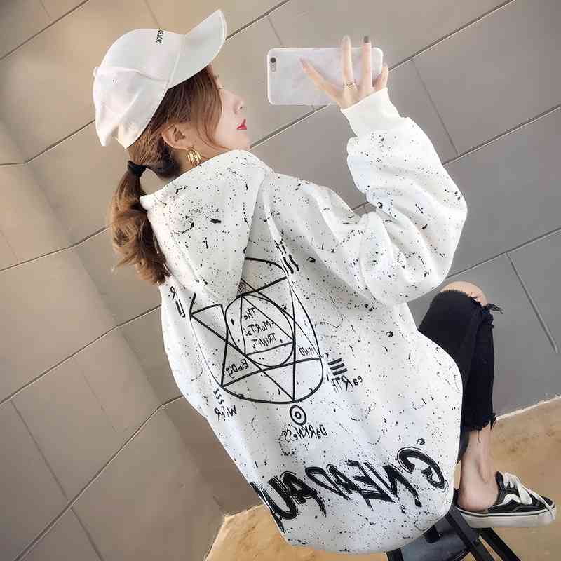 

Plush thickened sweater women's new loose Korean versatile lazy coat in autumn and winter 2020, Black