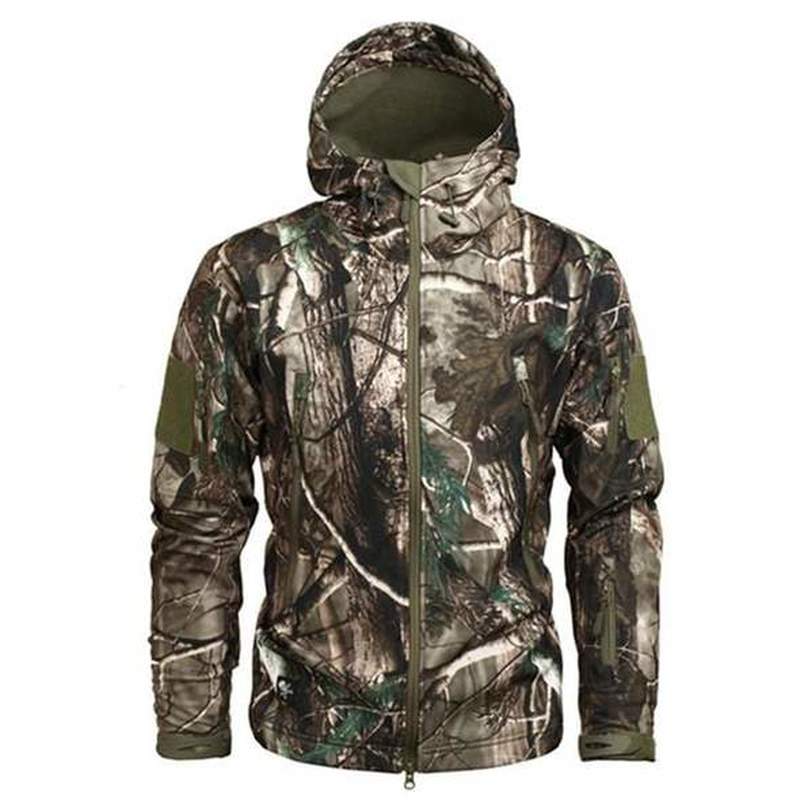 

Shark Skin Softshell Jacket Tactical Softshell Jacket Shark Skin Fleece Jacket, Black;brown