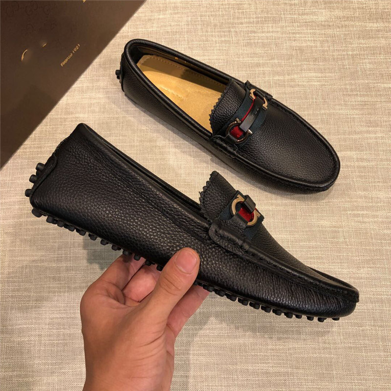 

Genuine Leather Men Casual Shoes Luxury Brands 2020 Mens Loafers Moccasins Breathable Slip on Male Driving Shoes Plus Size 38-45, #02