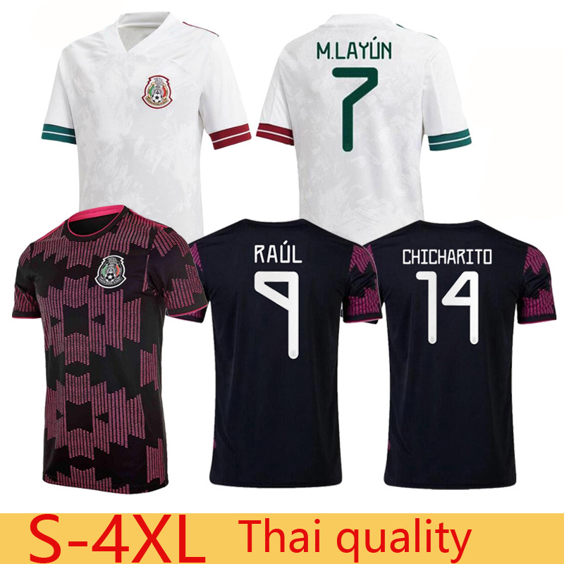

Thai quality SW-4XL XXXXL Mexico Soccer jerseys Home 2021 2022 H.LOZANO DOS SANTOS CHICHARITO football jersey PLAYER VERSION men kids kits uniform shirts