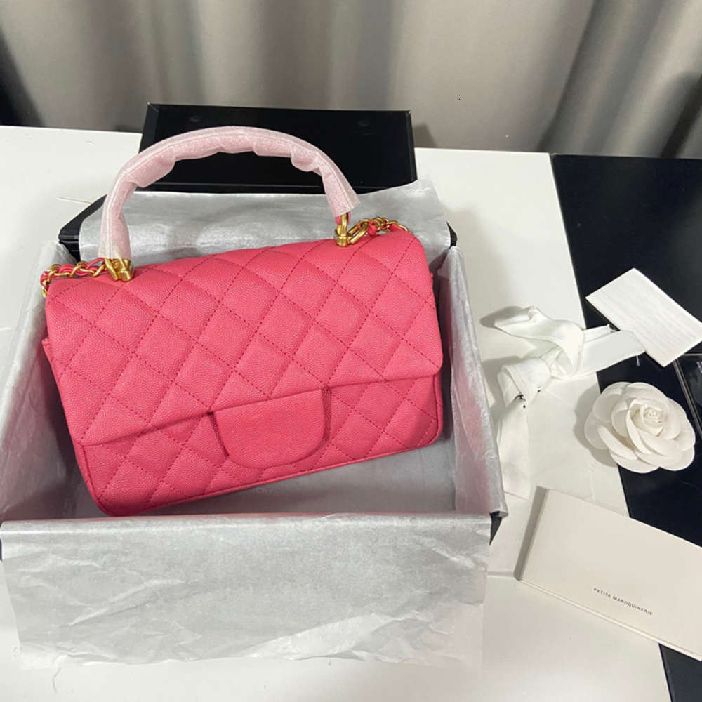 

Designer bag Luxury Design Totes women handbag purse caviar gold chain wallet lamb skin crossbody clutch parts With box, Freight charge