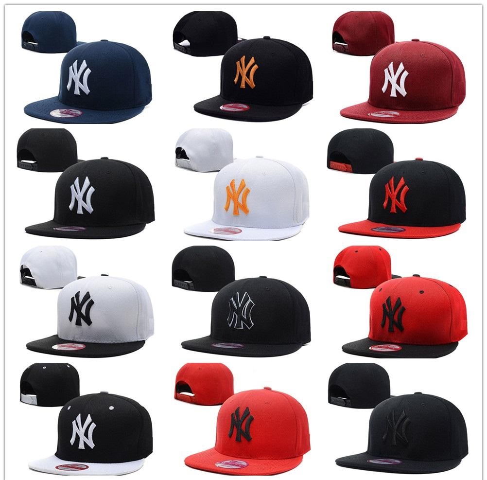 

NY 2021 Yankees Snapbacks letter Baseball caps hat Bone Casquette Men Women Gorras Chapeu Fitted Hats in stock, Black;white