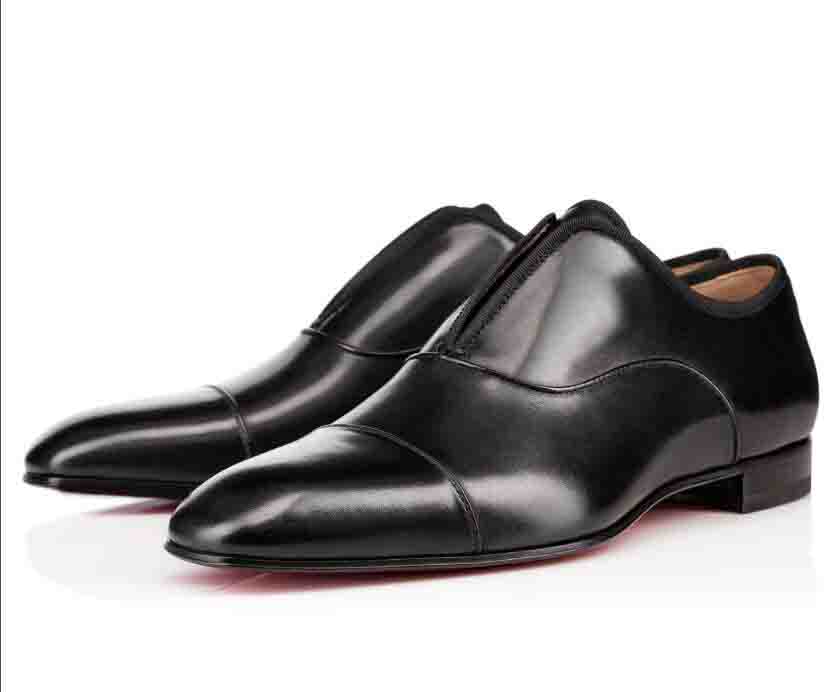 

designer Mens Business Red Bottom Loafer Luxury Outdoor Wedding Party Shoes Size 35-46