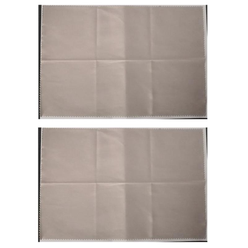 

Keyboard Covers 2PCS 34X22.5cm Microfiber Dustproof Cleaning Cloth For Pro 15/16Inch Notebook