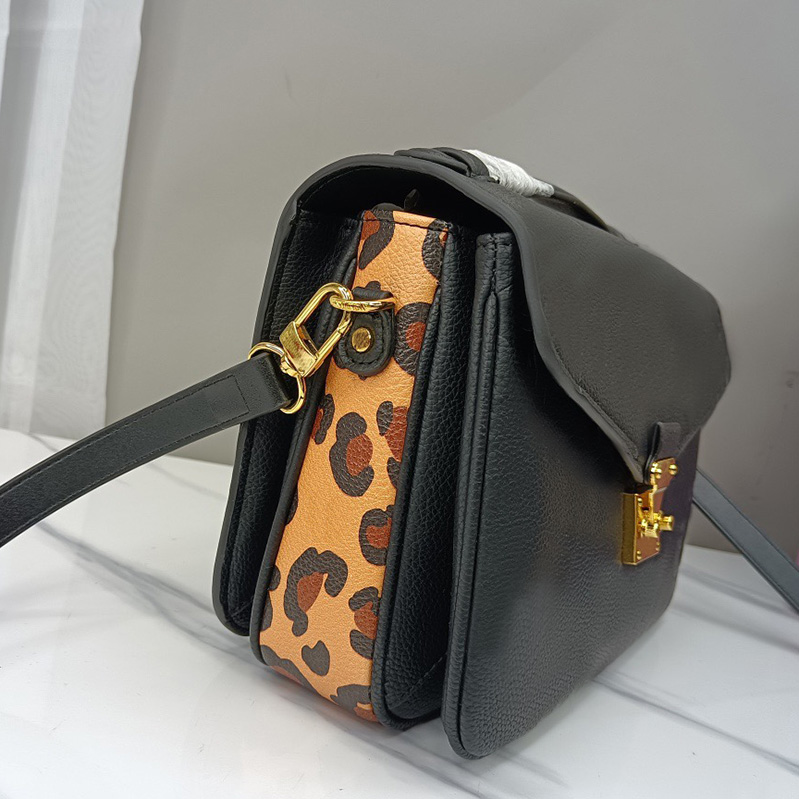 

High Quality Bag Handbag women Genuine leather Leopard Print Date code Serial number Shoulder Bags Crossbody Messenger Purse totes, Pic 1