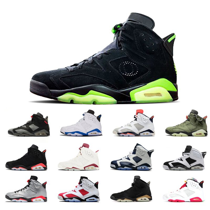 

Man Basketball Shoes 6 6s Alternate Angry bull green Infrared Carmine DMP hare Marron Olympic Oreo Sport Blue tinker Trainers Sports Sneaker, Unc