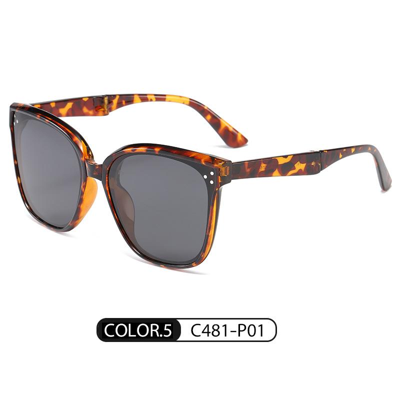 

Sunglasses Polarized For Men Women Folding Sun Glasses TR90 Ultralight Fashion Luxury Designer Vintage Shades Female
