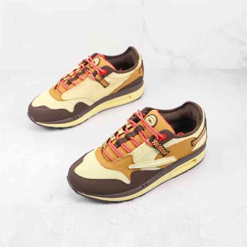 

Travis Scotts x Baroque Brown Running Shoes Outdoor SNKRS Sports With Original Box Fast Delivery