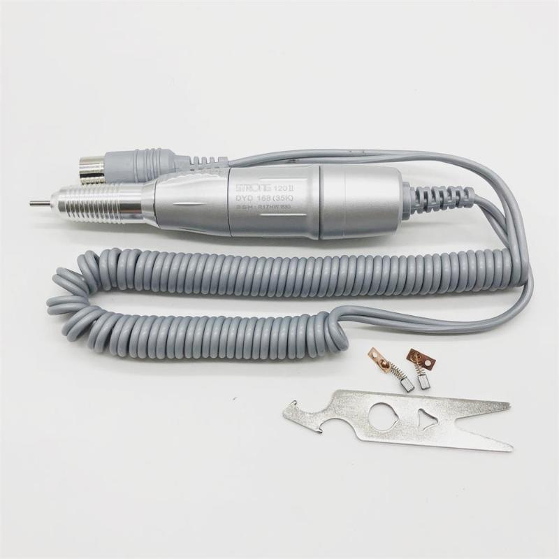 

Nail Drill & Accessories 35000rpm Strong 120II Micro Motor Handpiece For 210 Marathon Control Box Manicure Machine Electric Handle