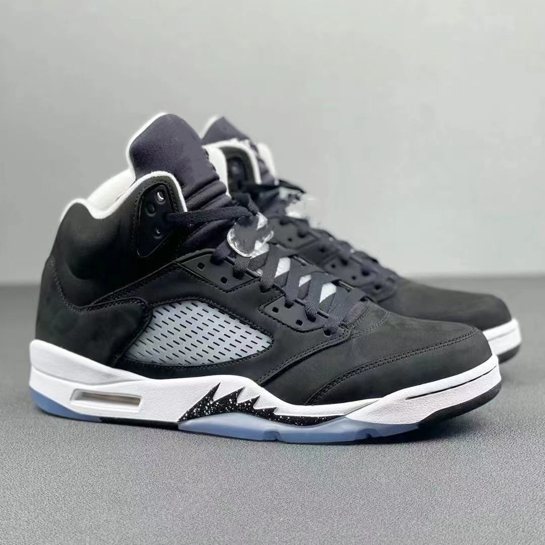 

artist23 5s high basketball shoes black white women mens fashion trainers designer sneakers us7-13