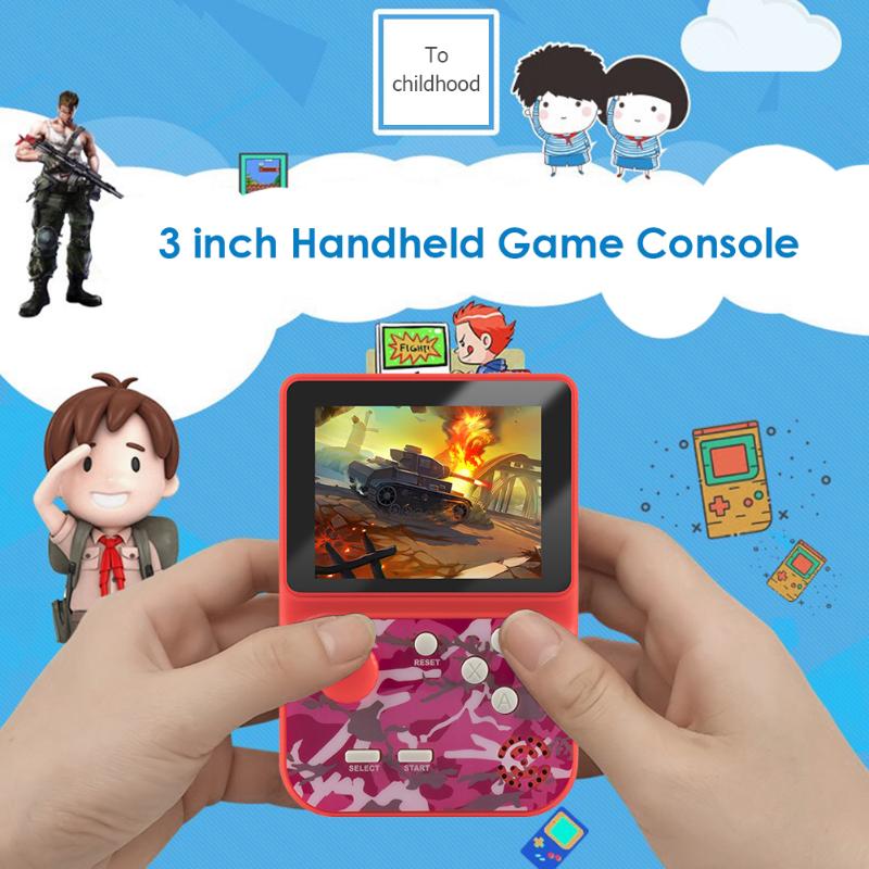 

Games Handheld Retro Portable Game Player Pocket Gamepad Dustproof Carrying Decor Players