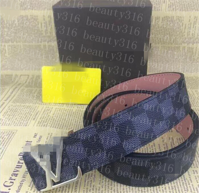 

2021Gold Silver Multi Hardware High Quality Belt For Men And Women Retail Wholesale LvBelts Welcome Customers With Box, Black;brown