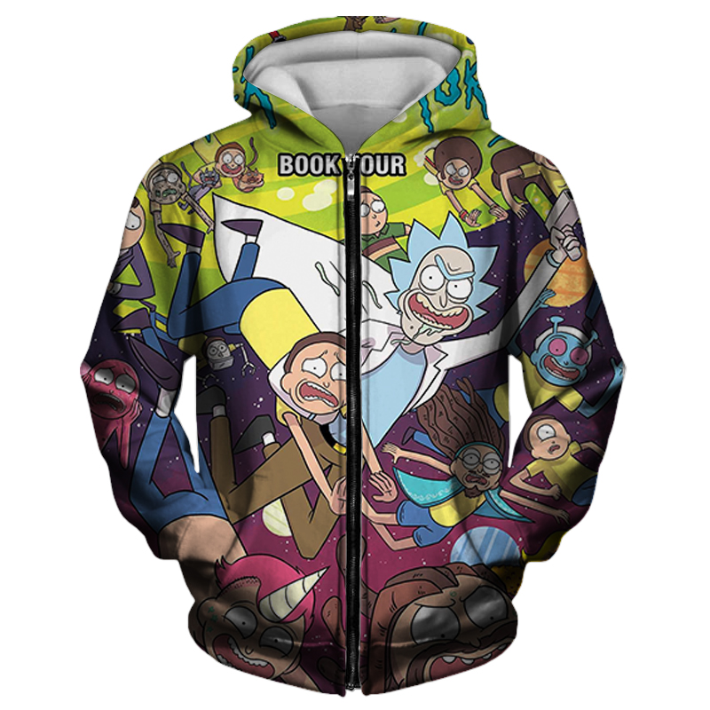 

doctor pattern mens zipper hoodie visual impact party top punk gothic round neck high quality american sweater hoodie, Black