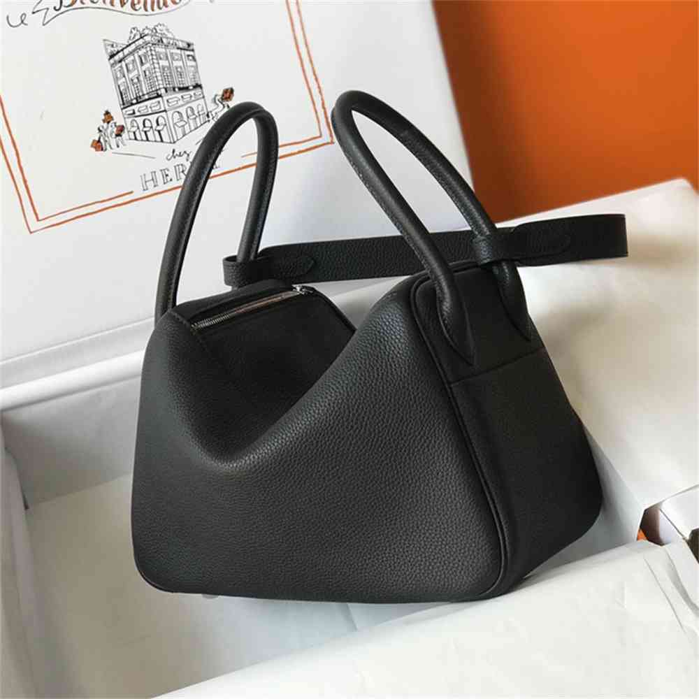 

Women Luxurys Designers Bags 2021 fashion head layer lychee cowhide pattern genuine leather one h Designer Handbag Handbags Totes Crossbody Bag