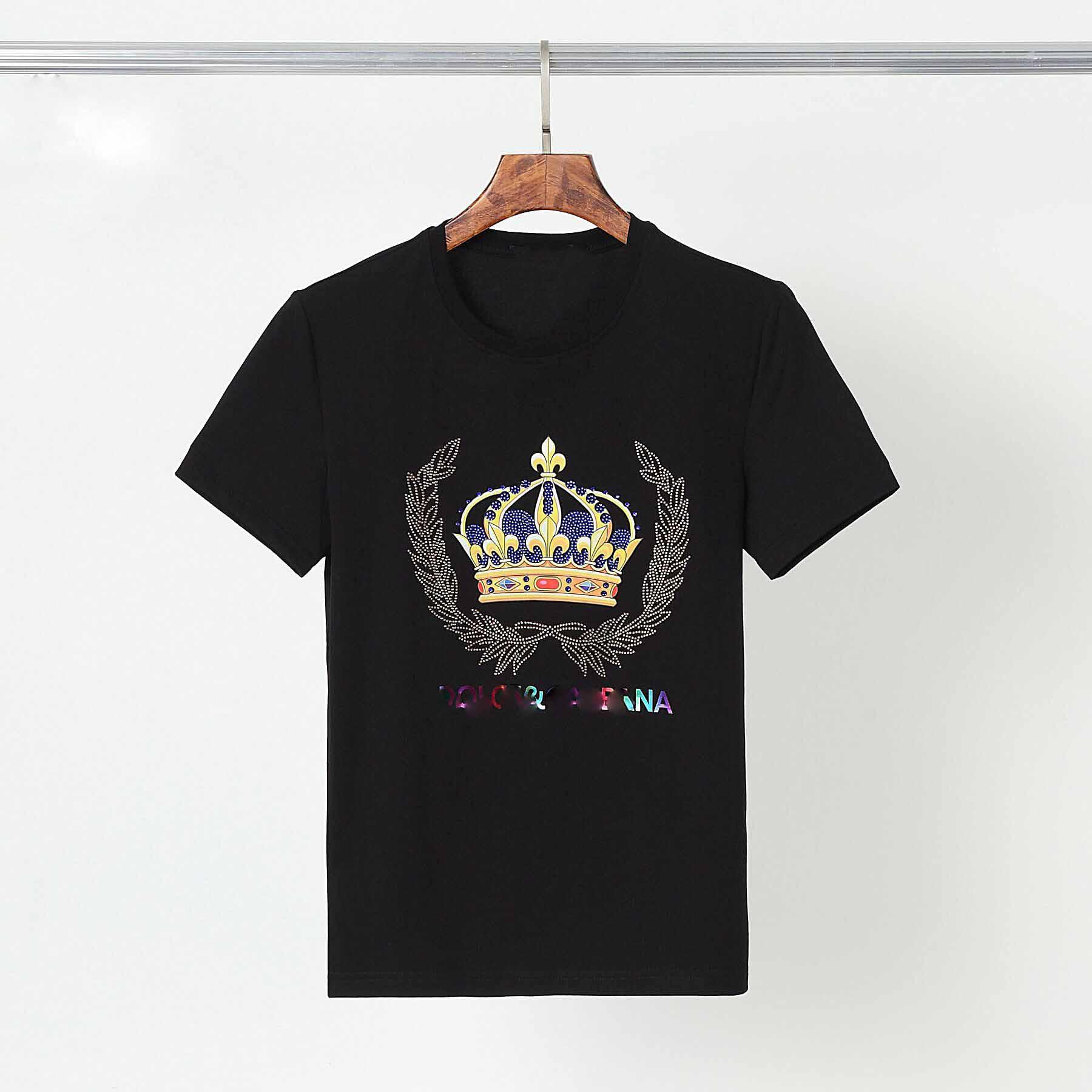 

2021 Mens Designer T Shirt fashion Tshirts men black TShirts Top Short Sleeve women's casual Tees Hip Hop Streetwear tshirts, White;black