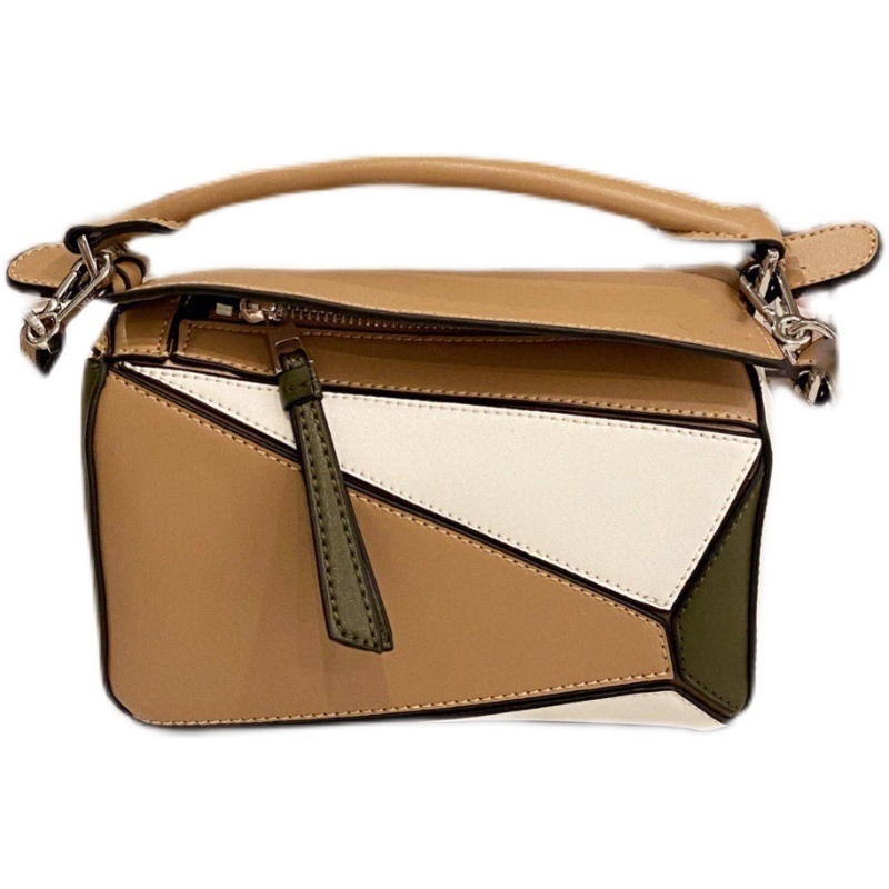 

Designer Loew Handbags Geometry Luojia Bag Small Puzzle Bag Medium One Shoulder Handbag Large Lingge Mini Messenger Women's Bag yyds 5ZBZ