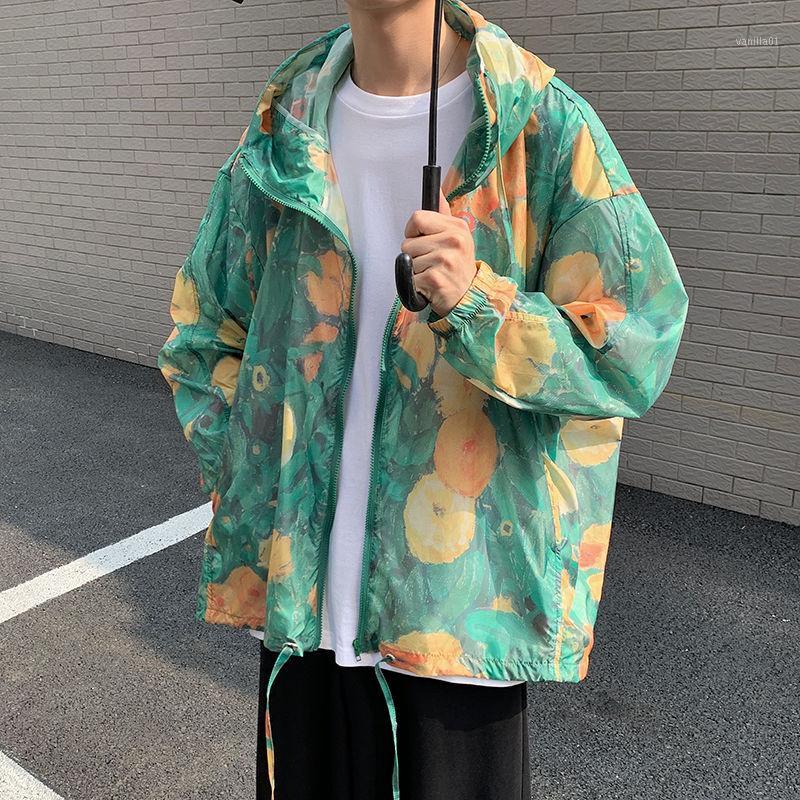 

Men's Jackets 2021 Korean Version Of The Spring Trend Loose Wild Casual Students Japanese Original Daisy Sunscreen, Green