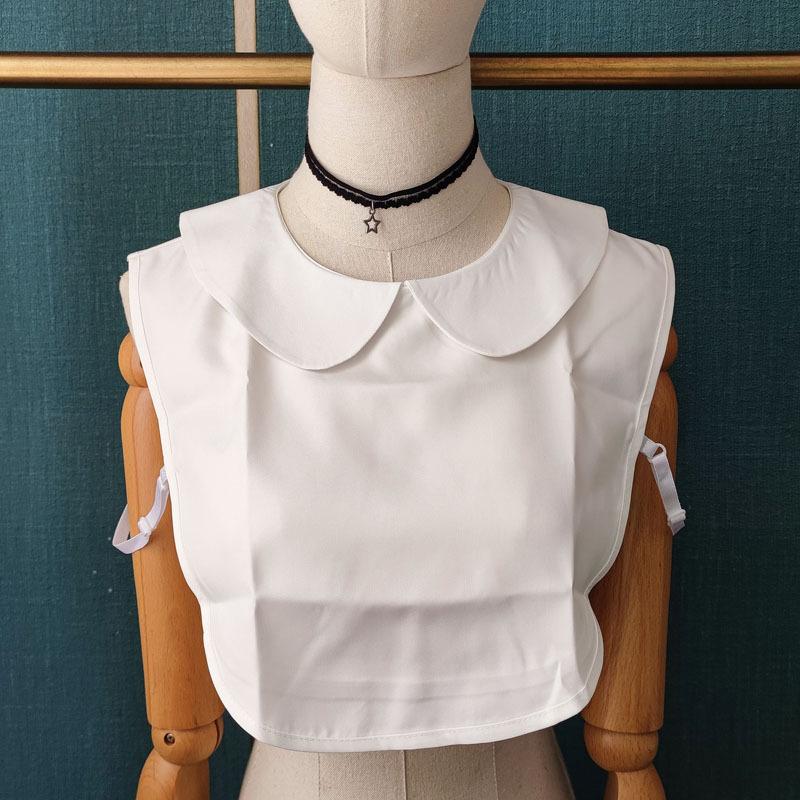 

Bow Ties Sweet Doll Lapel Shirt Fake Collar For Women Blouse Tops Detachable False Neck Nep Kraagie Clothes Accessories