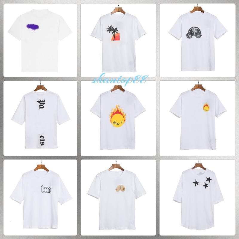 

High quality fashion summer men women pure cotton t shirt PA designer angel print short sleeves, Bag