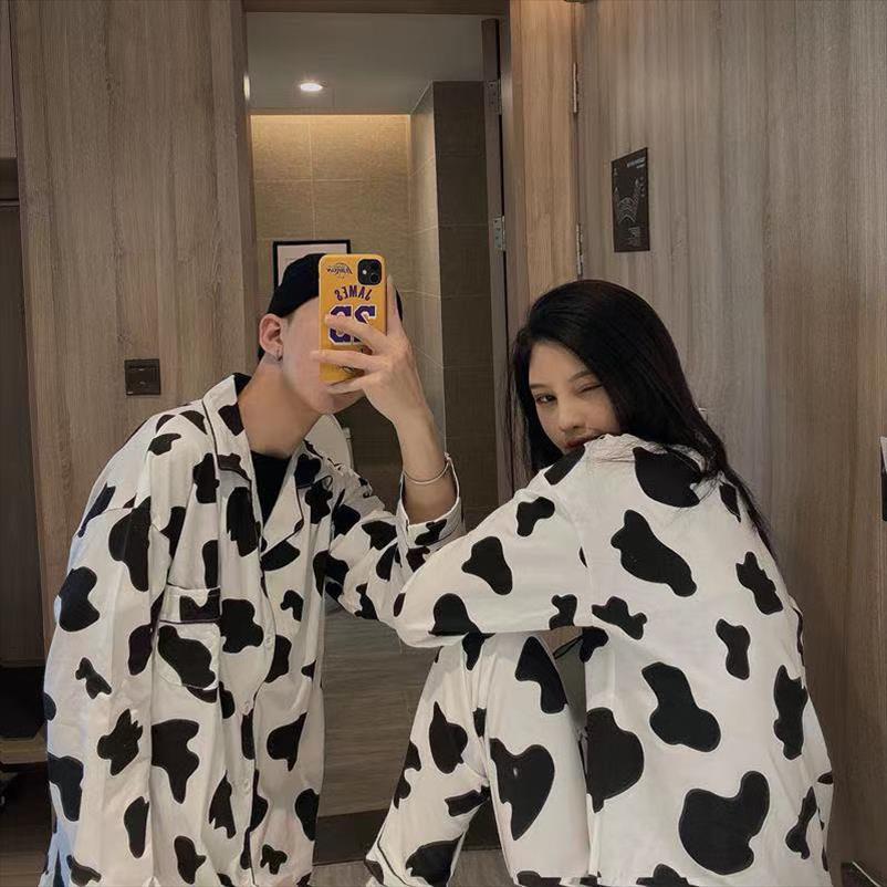 

pyama set men couple women sleepwear plaid pajama cotton pyjamas winter loose pijamas long sleeve, Black;red