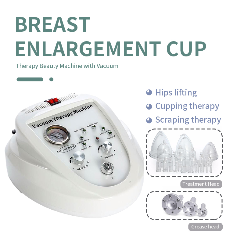 

Portable Breast Enlargement Machine With 3pcs Vacuum Roller For Nipple Lifting For Home Use Enhance Beauty Equipmen CE #0011