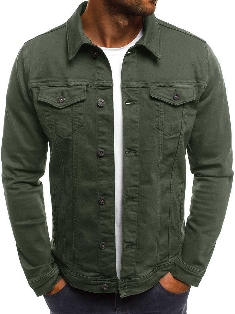 

Men's jacket/casual solid color lapel single-breasted jacket men's spring and autumn slim fit high-quality men's jacket thin coa X0621, 1picture color