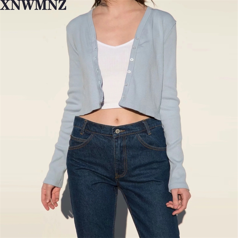 

Spring Women Cardigans Fashion Slim Ladies Knitted Sweater Long Sleeve Buttons 210520, Army green