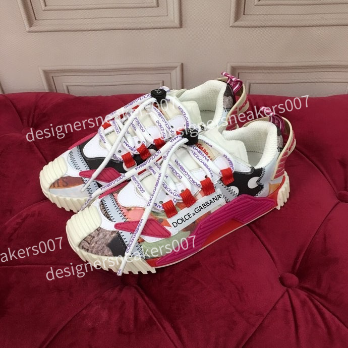 

2021 Green Designers boots Sneaker Calfskin Trainers Mens Women Luxury Shoes Casual Shoe Flat Outdoor Patchwork Designer Sneakers 35-41, 01