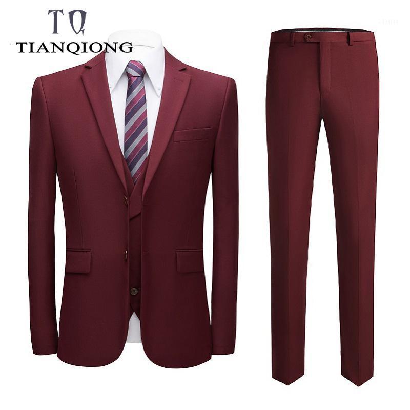 Wine Red Formal Suit Men Australia 