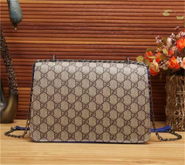 

2021 Handbag Women Luxurys Designers Bags Fashion Chain Purses Ladies Clutch Classic Womens Diagonal Travel Bag Casual, Black