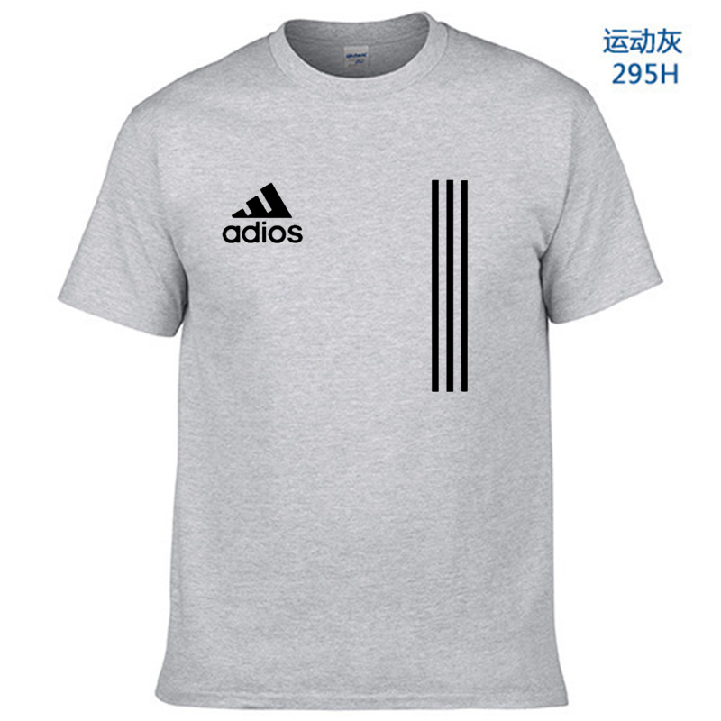 

Summer Brand Men' T-shirt Tops Short-sleeved 100% Cotton T-shirt Quick-drying Breathable Running Jogging Fitness Sportswear, Yellow