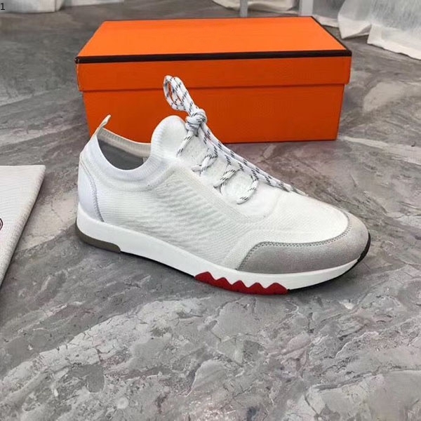 

2021 New H Sneakers Top Cowhide Fashion Men Comfortable Casual Flat high RDmkj002