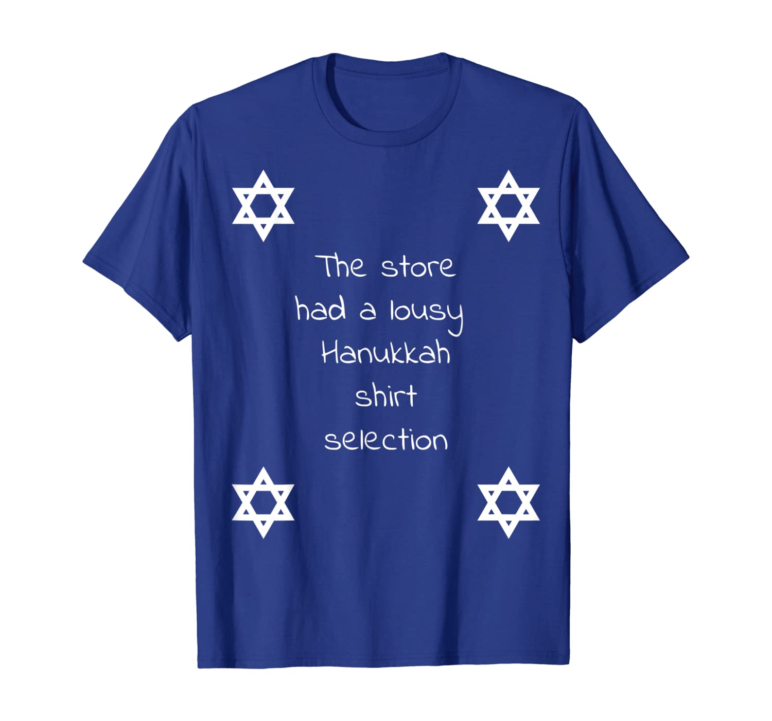 

Funny Ugly Hanukkah Lousy Jewish Holiday T-Shirt, White;black