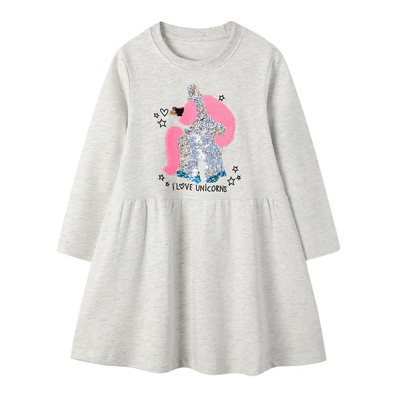 

Girl's Unicorn Dress Girls Dresses Fall Vestidos Sukienki Spring Autumn Vestido Unicornio Kids Clothes Princess Robe Fille C0228, Lyq9081