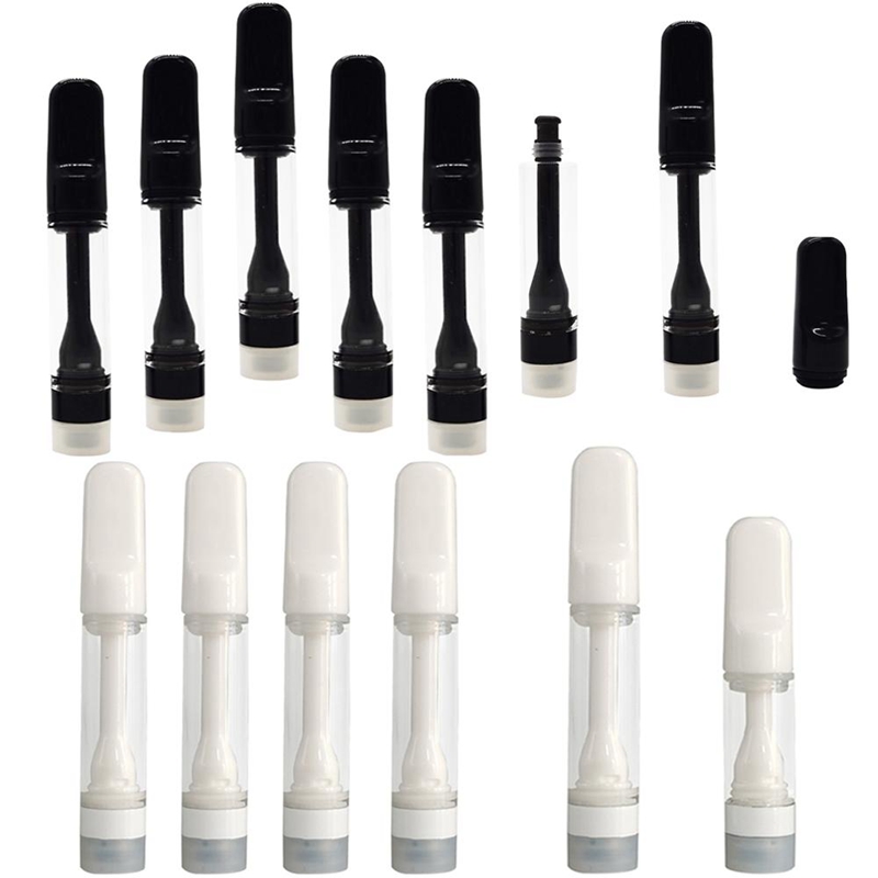 

TH205 Full Ceramic Vape Press In Cartridges Atomizer Glass Tank E Cigarettes Thick Oil Cartridge Vaporizer Pen Large Stock