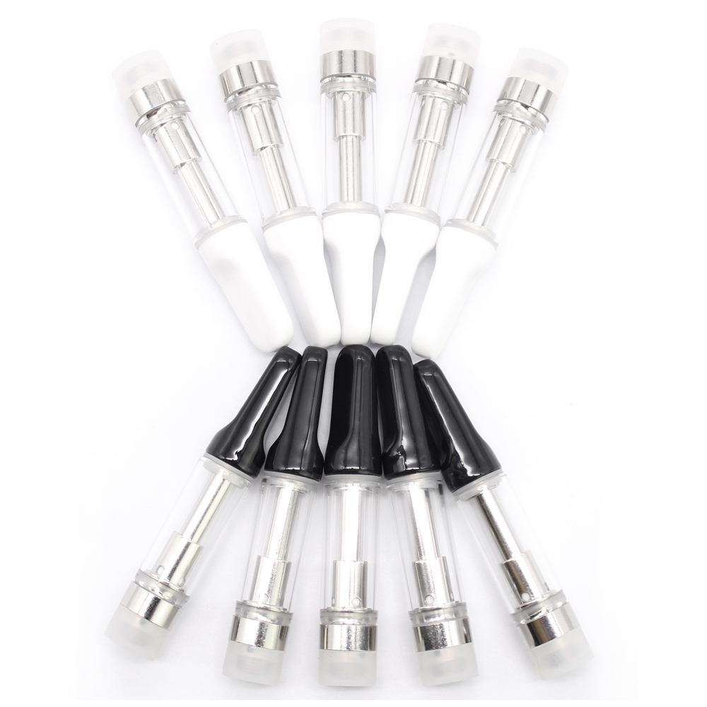 

TH205 Empty Atomizers Ceramic Tips Coil Vape Cartridge 0.5ml 1ml Vapes Cartridges 510 Thread Thick Oil Dab Pen Wax Vaporizer
