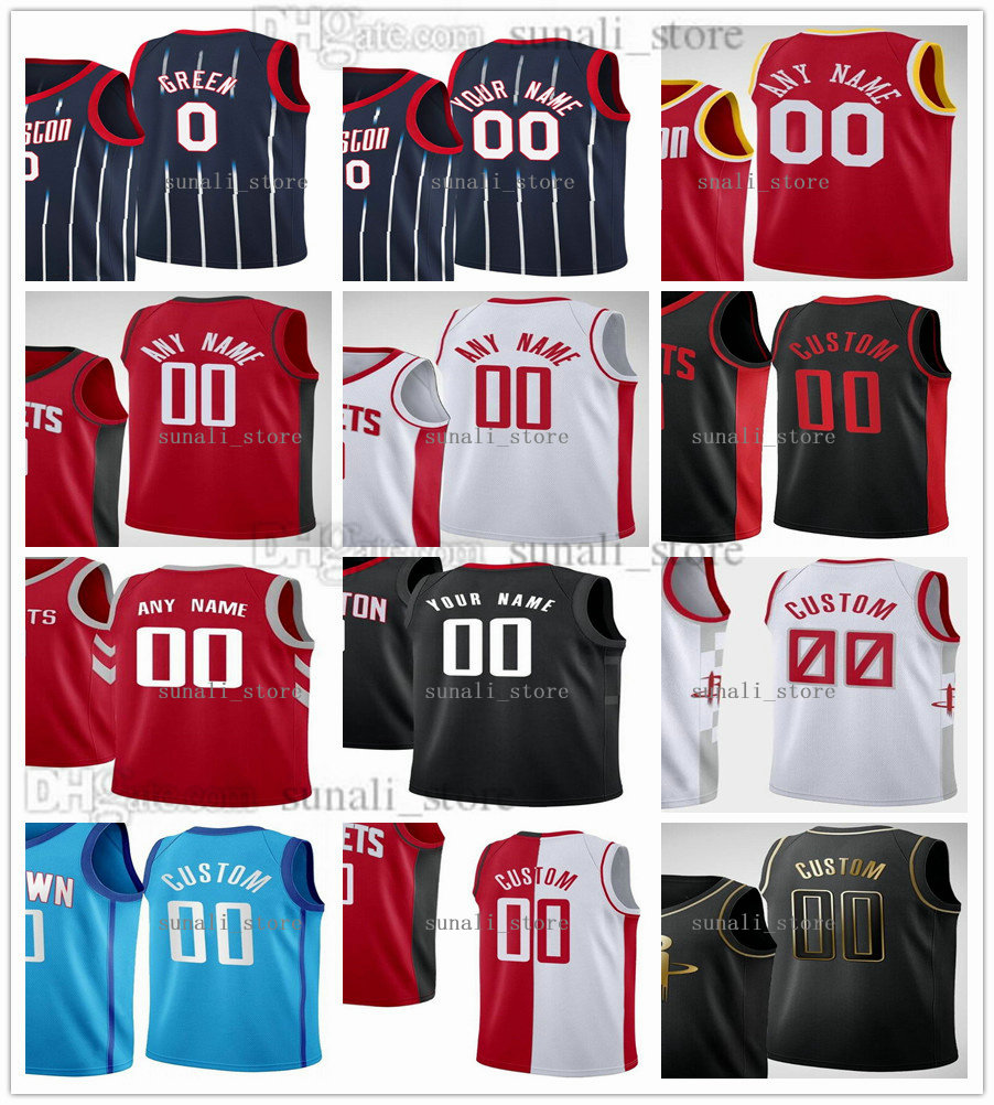 

Printed Basketball Jerseys 4 Danuel House Jr. 2 David Nwaba 15 Daishen Nix 6 Kenyon Martin 25 Garrison Mathews 7 Armoni Brooks 16 Usman Garuba 9 Josh Christopher, White