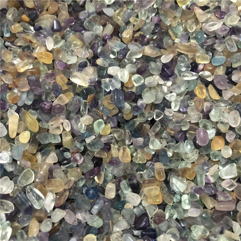

Garden Decorations 1kg Natural Fluorite Chips Beads Irregular Undrilled Stone Bulk Tiny Gravel Quartz Crystals