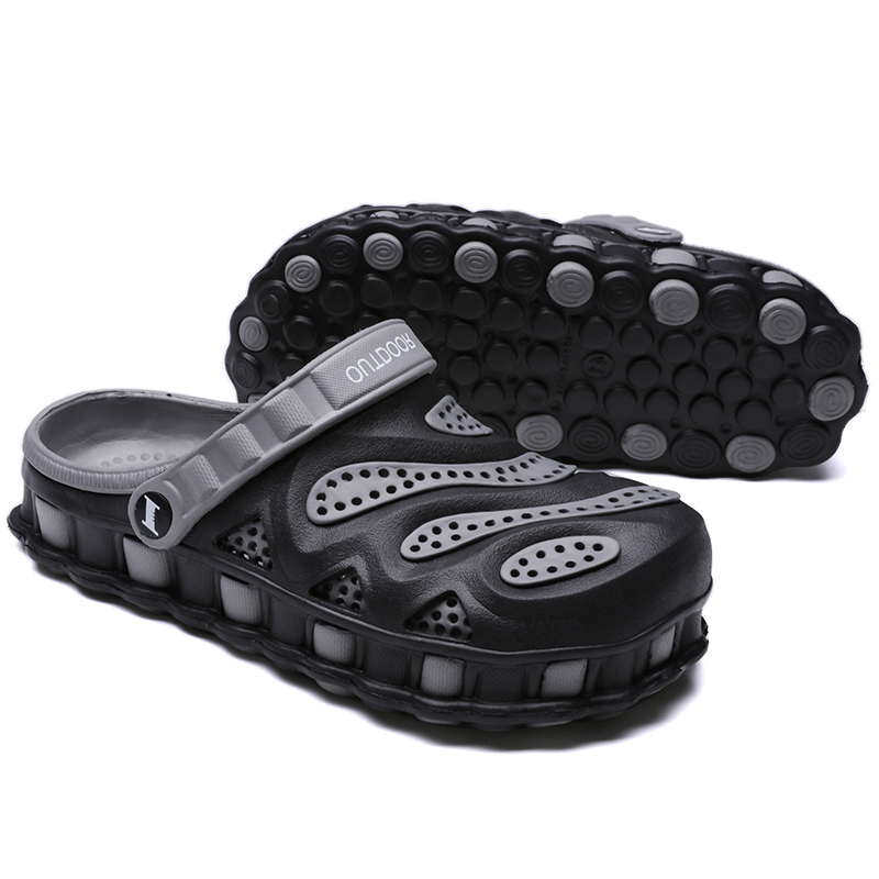 

top quality men women sports trainer big size cross-border 2021 summer sandals slippers hole shoes beach shoe korean and slipper baotou casual sandal code: 22SS-11, 1s3a7589_1