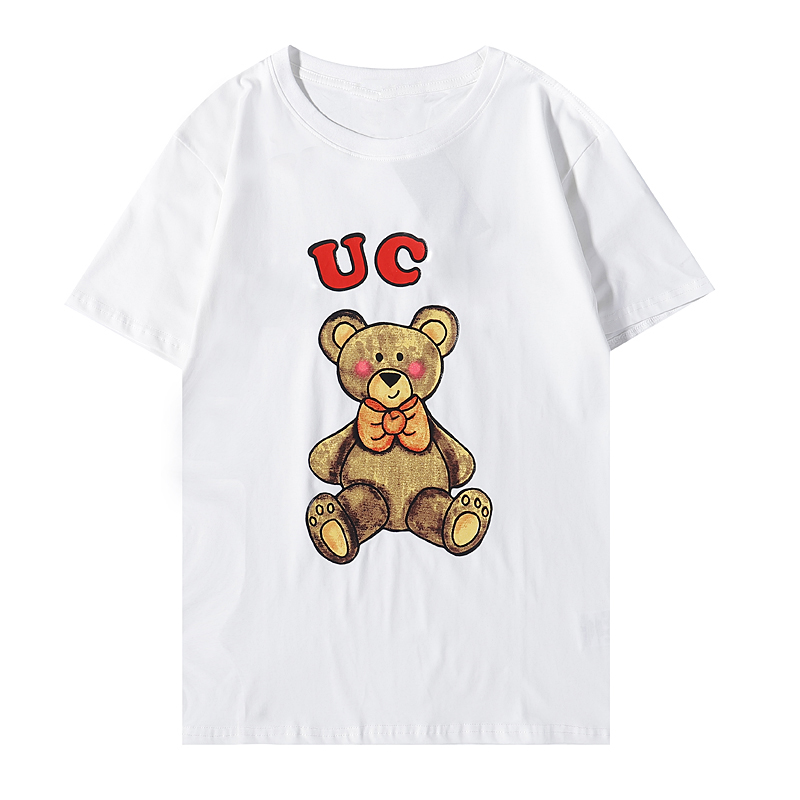 

Summer Men Designers T Shirts Loose Tee Fashion Brands Tops Mens Casual Tees Shirt Luxury Clothes Streetwear Shorts Sleeve Tshirts, Customize