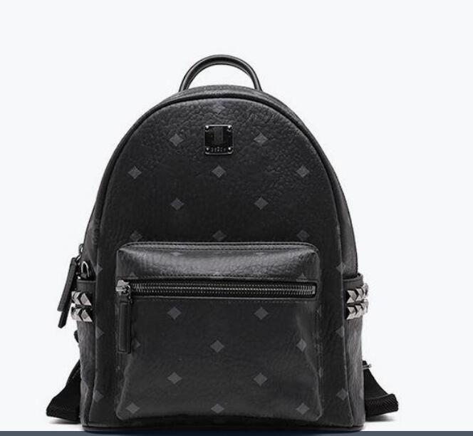 

Fashion Shoulder Bags Female Backpack Brand Design Ladies Side Studded Full Leather Crossbody Handbag Classic Printed MC Mini Chain tote bag M